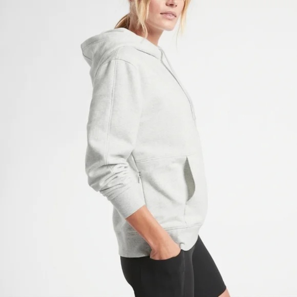 Athleta Retro Plush Hooded Sweatshirt - Picture 9 of 9